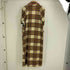 LoveStory TARTAN CHECK LONG GOWN COAT レディース
