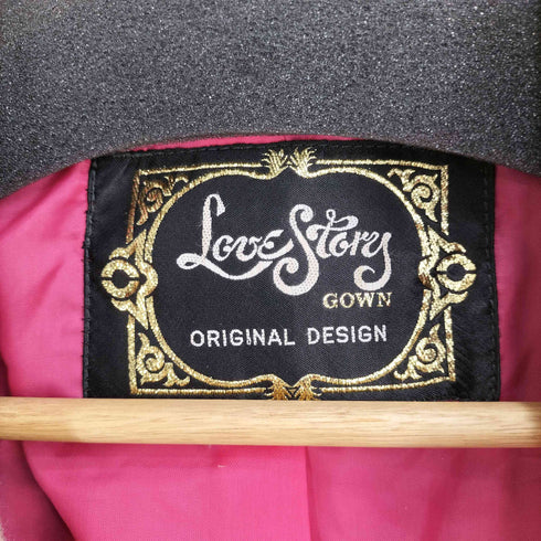 LoveStory TARTAN CHECK LONG GOWN COAT レディース