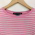 ラルフローレンスポーツ RALPH LAUREN SPORT 90S ポニー刺繍 ボーダー クルーネック L/S Tシャツ レディース import:L