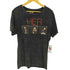 R&Bシンガー 両面プリント S/S ツアークルーネック ツアー Tシャツ メンズ import:M