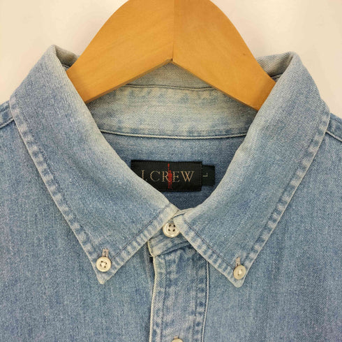 ジェイクルー J.CREW 90S 巨人タグ B.D L/S ボタンダウン デニムシャツ メンズ import:L