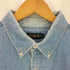 ジェイクルー J.CREW 90S 巨人タグ B.D L/S ボタンダウン デニムシャツ メンズ import:L