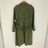 ザラ ZARA フェイクスエード トレンチコート レディース import:M