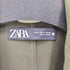 ザラ ZARA フェイクスエード トレンチコート レディース import:M