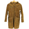 ギャップ Gap 80-90s OLD CALF GENUINE スエードフーデッドムートンコート レディース import:S