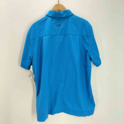 アークテリクス ARCTERYX Revvy Short Sleeve Shirt レヴィー ショートスリーブ チェック シャツ メンズ import:L