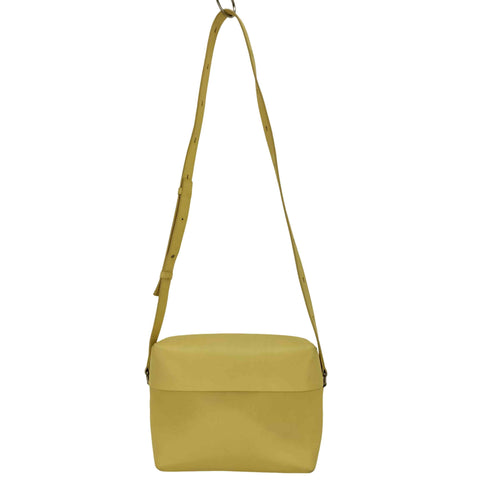 ジルサンダー JIL SANDER LID CROSSBODY エンボスロゴ レザーショルダーバッグ レディース