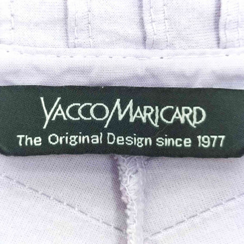 ヤッコマリカルド YACCO MARICARD クロップド プリーツ シャツ ジャケット レディース JPN:0