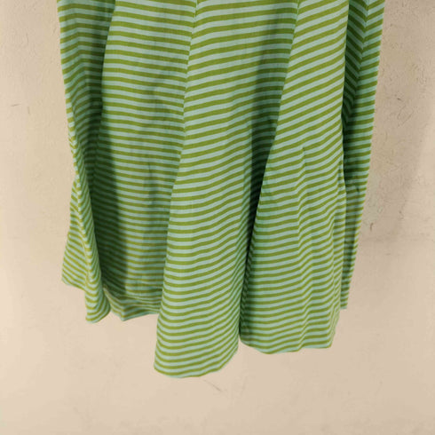 クリスチャンディオール Christian Dior 90S Mademoiselle Dior ボーダー柄 ワンピース レディース import:M