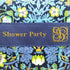 シャワーパーティ shower party 花柄 スタンドカラーシャツワンピース 細畝コーデュロイ レディース JPN:1