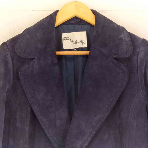 ANGEL LEATHER スエードトレンチコート レディース JPN:11号