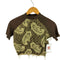 MICHICAT ペイズリー ニットトップス レディース JPN:M