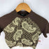 MICHICAT ペイズリー ニットトップス レディース JPN:M