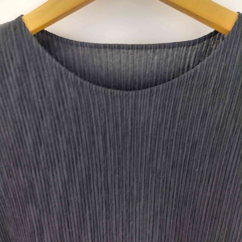 イッセイミヤケ ISSEY MIYAKE プリーツ S/S カットソー レディース JPN:S