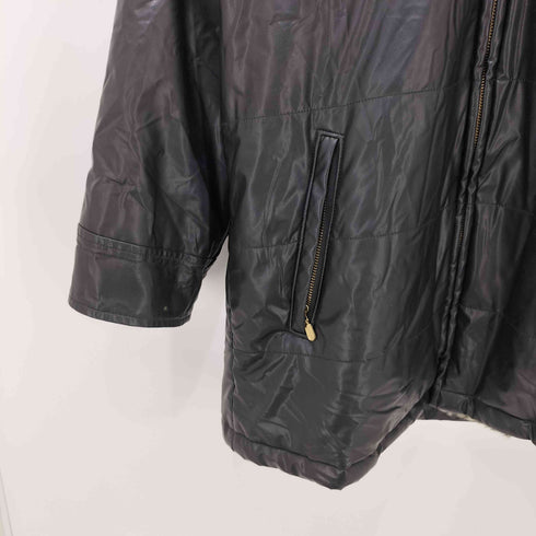 クラウディオバレンティノ CLAUDIO VALENTINO ゼブラ フェイクファー フェイクレザー ジップアップ ジャケット レディース JPN:M