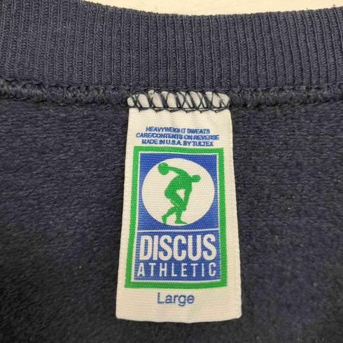 ラッセルアスレチック RUSSELL ATHLETIC USA製 コットンポリ ラグランスリーブ ブランクスウェット メンズ import:L