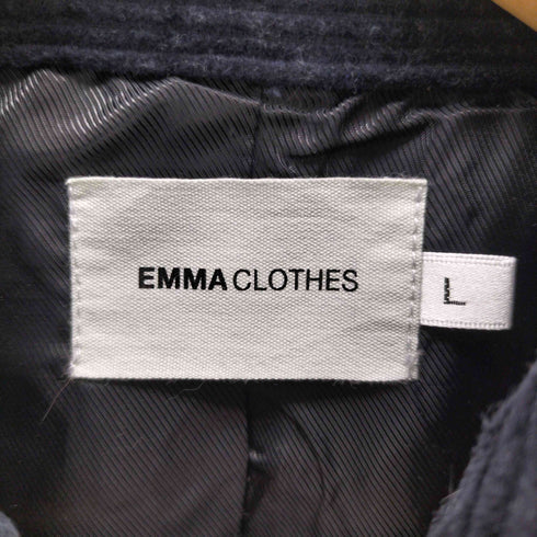 エマクローズ EMMA CLOTHES TRカルゼ オーバーサイズ ロングハンティングコート メンズ JPN:L