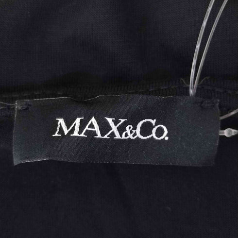 マックスアンドコー MAX&CO. レーヨン シルク スパンコールカットソー レディース M