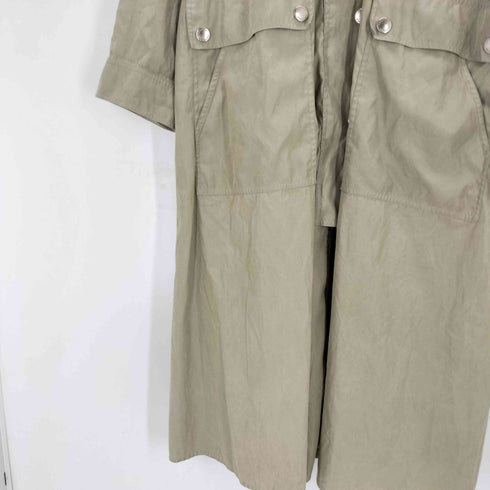 ウィークエンドマックスマーラ Weekend Max Mara イタリア製 フーデッドロングコート ドレープ レディース USA 6