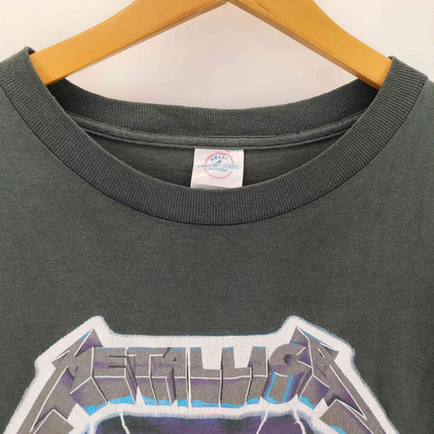 デルタプロウェイト DELTA PRO WEIGHT バンド両面プリントクルーネックTシャツ メンズ import:XL