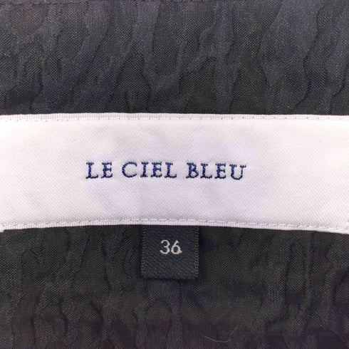 ルシェルブルー LE CIEL BLEU ゼブラジャガードキャミワンピース レディース 36