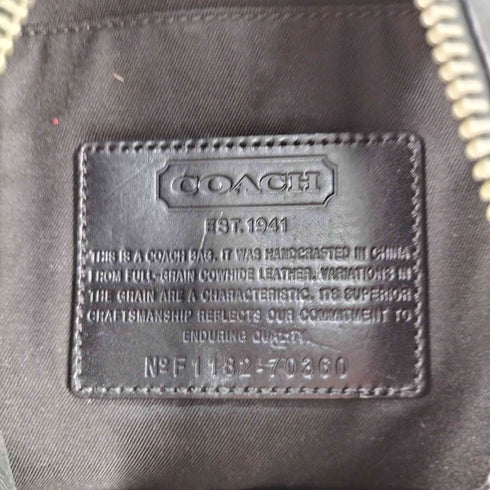 コーチ COACH トンプソン スリングバッグ クロスボディー レザー メンズ