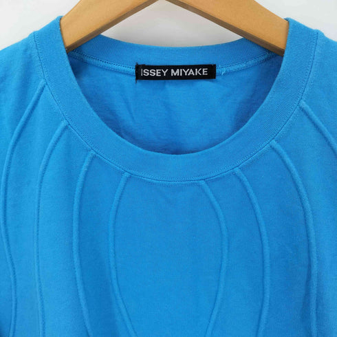 イッセイミヤケ ISSEY MIYAKE パイピングデザインクルーネックTシャツ メンズ JPN:2