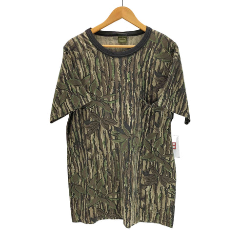 SPARTAN 90S OLD REALTREE 迷彩 リアルツリー カモ ポケット Tシャツ メンズ import:XXL