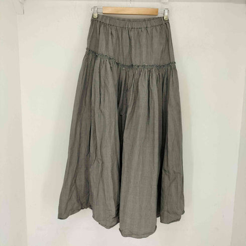 oll kyoto チェック柄 マキシスカート レディース JPN:M