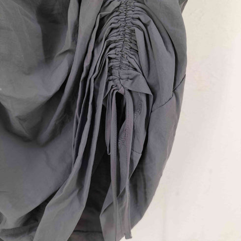 ザラ ZARA ナイロン ギャザーキャミワンピース レディース import:S