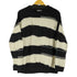 ザラ ZARA ダメージ加工 ボーダーニット レディース import:M