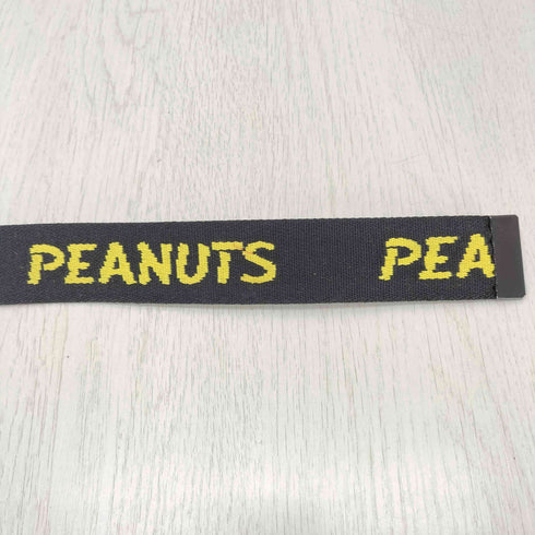 ピーナッツ PEANUTS ロゴガチャベルト メンズ