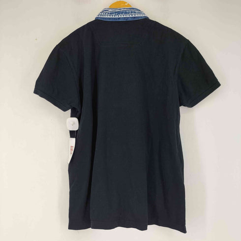 ディーゼル DIESEL 襟デニム S/S ポロシャツ メンズ import:XXL