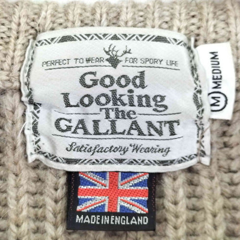 GOOD LOOKING THE GALLANT ショルダーパッチセーター メンズ JPN:M