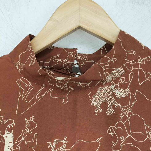 アシードンクラウド ASEEDONCLOUD Underground map print Elves Dress レディース