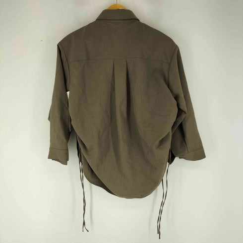NO ROSE WITHOUT A THORN B7 サイドシャーリング シャツ レディース JPN:38