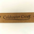 コールドウォータークリーク Coldwater Creek USA製 ウエスタン レザーベルト レディース