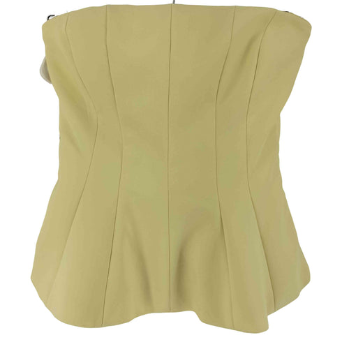 ザラ ZARA ペプラム ベアトップ レディース import:XS