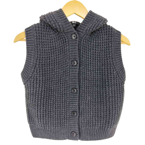 ユニクロシー UNIQLO:C ワッフルニットフーデッドベスト レディース S