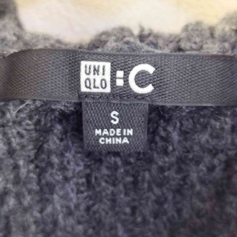ユニクロシー UNIQLO:C ワッフルニットフーデッドベスト レディース S