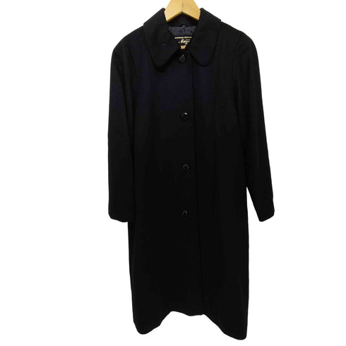ELEGANT MAYU DESIGN ウール カシミヤ ステンカラーコート レディース JPN:9号