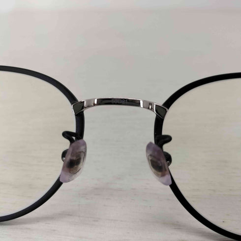 サンローラン Saint Laurent ラウンディッシュボストンシェイプ 伊達メガネ メンズ 50ロ21-140