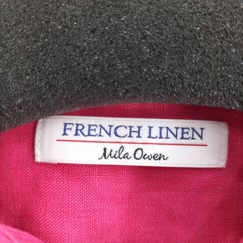 ミラオーウェン Mila Owen ポケットデザインオーバーリネンシャツ レディース ONE SIZE