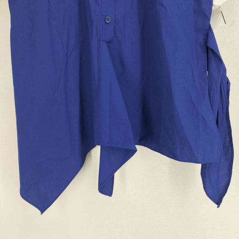 ザラ ZARA ノットディテール ポプリン シャツ レディース import:M