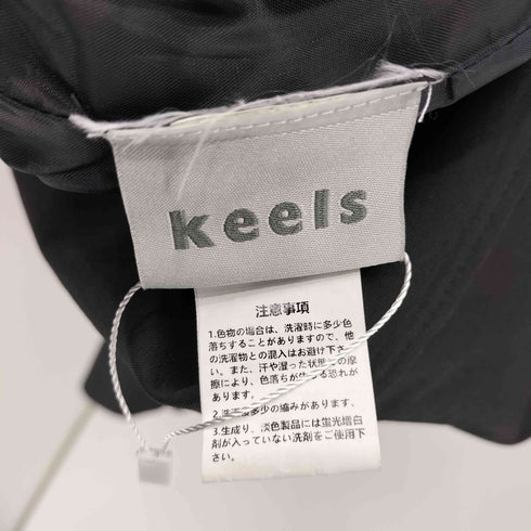 KEELS コットン ギャバジン フーデッド コート メンズ JPN:M