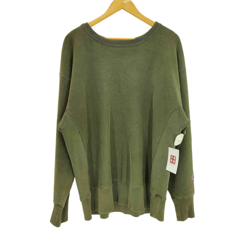 チャンピオン Champion REVERSE WEAVE リバースウィーブ 無地 ブランク クルーネック スウェット 袖目あり メンズ import:L