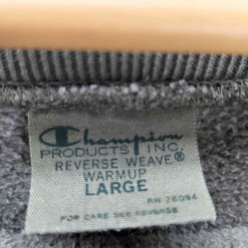 チャンピオン Champion REVERSE WEAVE リバースウィーブ 無地 ブランク クルーネック スウェット 袖目あり メンズ import:L