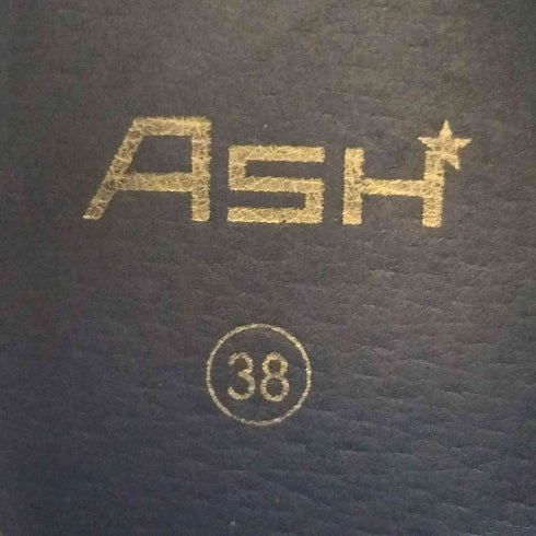 アッシュ ASH VIRGIN サイドジップ レザー ハイカット スニーカー レディース JPN:38
