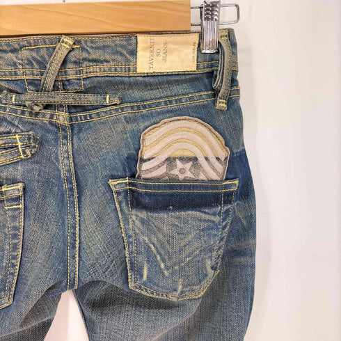 TAVERNITI SO JEANS フレアデニムパンツ レディース 25