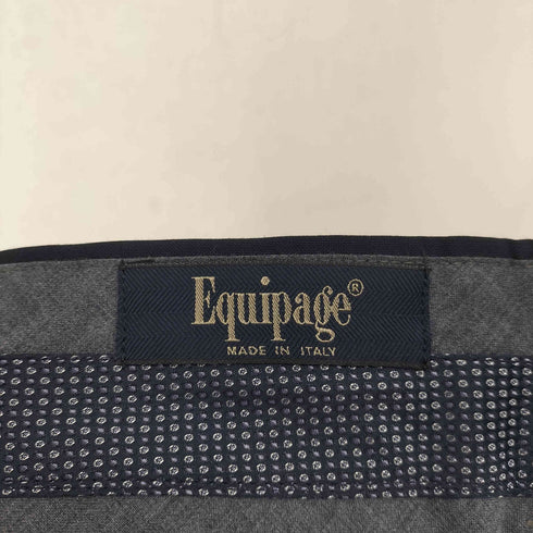 EQUIPAGE イタリア製 スラックスパンツ メンズ 52